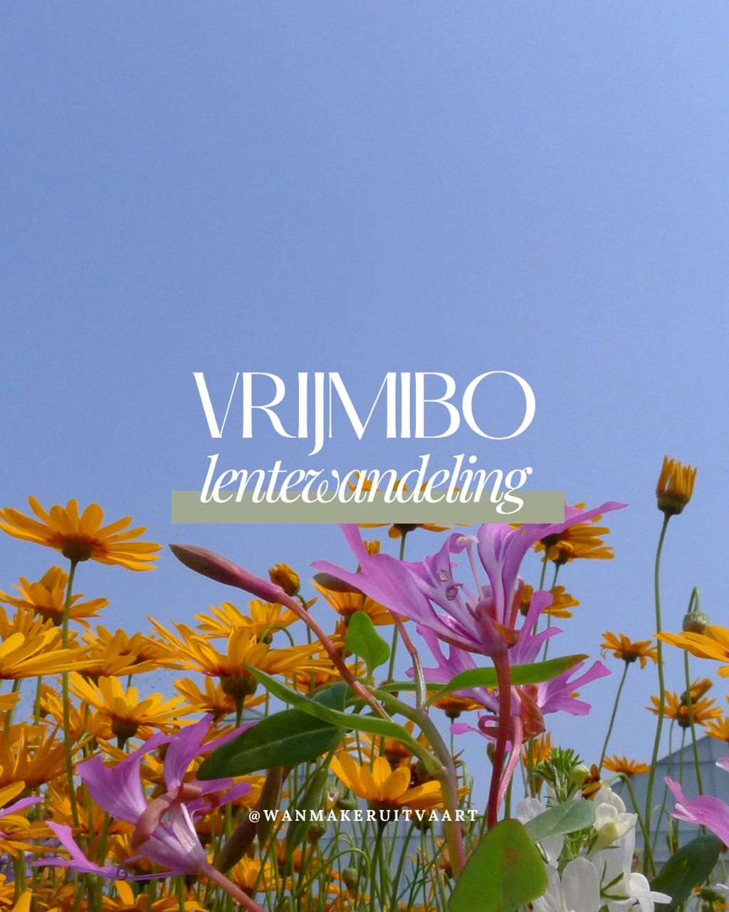 VrijMiBo lentewandeling